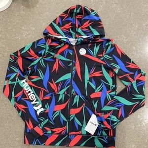 NWT Hurley Hooded Rashguard